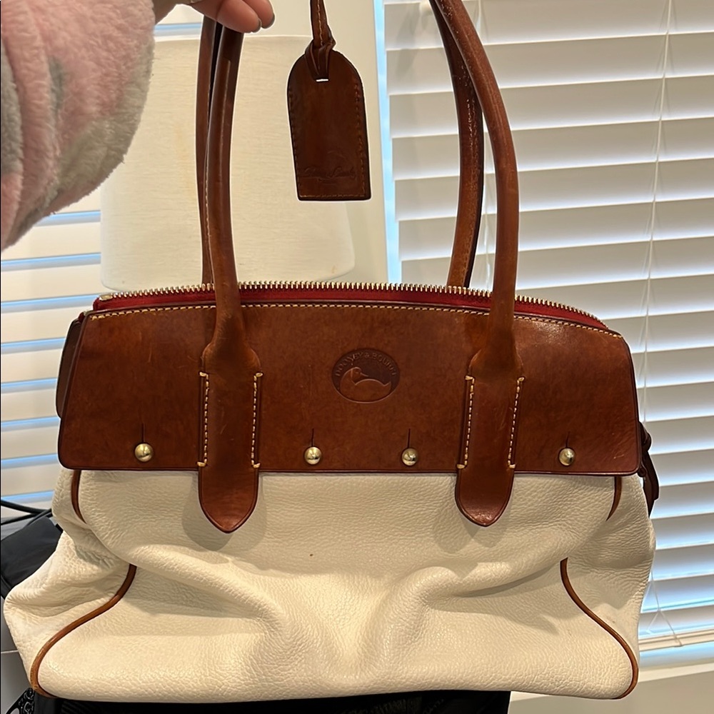 Dooney & Bourke Two-Tone Leather Tote